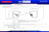 CNICAL SECIFICATINS - Palmer Safety · 2020. 11. 19. · Tested as per ANSI Z359.12-2009 PN: C113 Hook Carabiner .84” Steel twist lock, ½” gate opening, gate strength of 3600