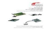 PC Cards cifX - hilscher.com · 2019. 9. 10. · User Manual PC Cards cifX Compact PCI (CIFX 80) Mini PCI (CIFX 90) Mini PCI Express (CIFX 90E) PCI-104 (CIFX 104C) Installation, Operation