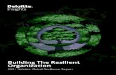 Building The Resilient Organization - Deloitte...2021-2-27 · preparation. Like a chess grandmaster, a successful CXO thinks several moves ahead, sets long-term goals for future