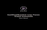 EastWest/Quantum Leap Pianos Virtual Instrument 2020. 12. 7.¢  EASTWEST/QUANTUM LEAP PIANOS VIRTUAL