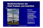 Medienkonferenz der GGA Pratteln und interGGA...Markt erh ältlich, deshalb kein Boxen -Diktat. 31. Mai 2007 ©Ing.-Büro FlarCom GmbH, Pratteln Seite 15 „Last Mile “ 31. Mai 2007