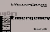 Emergency Lightingdata.lunar.hu/BEGHELLI/beghelli illuminazione tartalék... · 2016. 10. 19. · HT Centrally powered emergency lighting products with supply voltage SA/DC Products