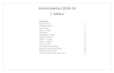Kennsluáætlun 2018-19 7. bekkur - Dalvík · 2018. 10. 10. · Kennsluáætlun 2018-19 7. bekkur Efnisyfirlit Íslenska 7. bekkur 2 Stærðfræði 7. bekkur 4 Enska 7. bekkur 6
