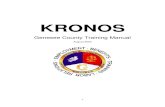KRONOS - Genesee County, Michigan · 2020. 10. 16. · 3 KRONOS can be accessed at . Single-signon is enabled and will take you directly to the Kronos application. If you reach a