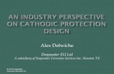 Alex Delwiche - Institute of Corrosion · 2020. 6. 3. · DNV RP B401 2005 – Cathodic Protection Design DNV RP F103 2003 – Cathodic Protection of Submarine Pipelines by Galvanic