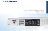 Surgical Tissue Management System Electrosurgical Generator ESG-400 · 2020. 11. 6. · 1 x coaxial (Ø inner 5 mm / Ø outer 9 mm), Erbe standard BIPOLAR 1 x 2-pin (Ø 4 mm, pin
