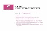 c Pila - Centre FORA · 2012. 8. 13. · PILA — Module sur le graphème «c» dur 4 activité 1.2 Identification du son vedette dans des mots représentés par des images Consignes