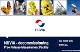 NUVIA - decommissioning Ing. Tomáš Grísa5 Nuclear Technology and Innovation EMRP Projects • EMRP JRP ENV09 – Metrology for Radioactive Waste Management (Metro RMW) • 1. 10.