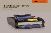 JetScan iFX i100 scanner user guide - Cummins Allison · 2018. 12. 20. · 2 | JetScan iFX® i100 scanner | Safety information, power specifications Safety information, power specifications