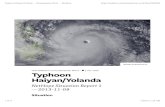 Typhoon Haiyan/Yolanda — Humanitarian Work — Medium...Samar, Leyte, Northern Samar, Southern Leyte, Western Samar and Iloilo. Around 6% of their network in Mindanao has been disrupted,