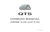 Owners Manual, QTS - Loegering Manual, QTS (Mar 09... · 2016. 11. 14. · 4 Always provide the serial number of your QTS when ordering parts, requesting service, requesting warranty,