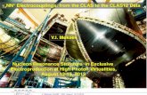gvNN* Electrocouplings: from the CLAS to the CLAS12 Databoson.physics.sc.edu/~gothe/summer-school-12/EmNN-2012/... · 2012. 8. 16. · V.I.Mokeev, EmNN* USC August 13-15 2012 g v