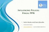 INFLUENCING POLICIES FINGAL PPN...Social Justice Ireland and PPNs•Social Justice Ireland is an independent think-tank which works to build a just society where human rights are respected,