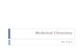 Medicinal Chemistry · 2018. 2. 28. · Medicinal Chemistry Ms. Peace. Main Menu Lesson 1 D.1 Pharmaceutical Products and Drug Action. Main Menu We Are Here. Main Menu Reflecting