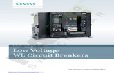 Selection and Application Guide Low Voltage WL Circuit ... · breakers are constructed in compliance with ANSI/IEEE C37.13, and performance tested in accordance with ANSI C37.50.