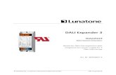 DALI Expander 3 - Lunatone 2019. 1. 21.¢  DALI Expander 3 DALI System Extension Overview ¢â‚¬¢ Device