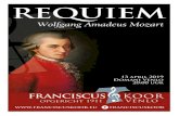 Miserere - Johann Adolf Hasse - Franciscuskoor Venlo · 2019. 12. 11. · Miserere - Johann Adolf Hasse Requiem - Wolfgang Amadeus Mozart Franciscuskoor Venlo Marleen Everink, sopraan