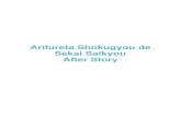 Arifureta Shokugyou de Sekai Saikyou After Story/Arifureta Shokugyou de... · Arifureta After - Como La Hija Del Rey Demonio Part 1 .....98 Arifureta After - Como La Hija Del Rey