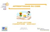 APPRENTISSAGE DU CODE - Plan lecture des Yvelines · 2020. 9. 28. · C2 100% de réussite- L’apprentissage des CGP- Pour enseigner la lecture et l’écriture au CP •Recherche