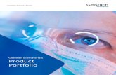 Geistlich Biomaterials Product Portfolio · PDF file 2021. 1. 11. · Geistlich Bio-Gide® Shape 14 x 24 mm Geistlich Bio-Gide Compressed 13 25 mm20 30 16 22 Geistlich Fibro-Gide®