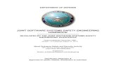 Joint Software Systems Safety Handbook · department of defense . joint software systems safety engineering handbook ----- developed by the joint software systems safety