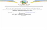 Alfred Nzo District Municaipality - INVITATION FOR THE … · 2020. 12. 11. · 1 invitation for the provision of professional services for the implementation and management of the
