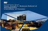 Candidate Brief Dean, Joseph L. Rotman School of ......The Joseph L. Rotman School of Management is viewed as a catalyst for transformative learning, insights, and public engagement,