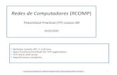 TP09 - Redes de Computadores (RCOMP)asc/doc/RCOMP/2019-2020/TP09.pdfInstituto Superior de Engenharia do Porto –Departamento de Engenharia Informática –Redes de Computadores (RCOMP)