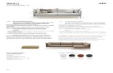 Gentry GE0 - Moroso · 2019. 12. 5. · Gentry GE0 ’ €vol. 1 SOFAS AND SEATING SYSTEMS SOFAS and SEATING ELEMENTS for COMPOSITIONS Injected flame-retardant polyurethane foam and