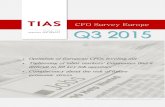 CFO Survey Europe Q3 2015 - TIAS · 2017. 5. 23. · CFO Survey Europe Q3 2015 Photograph:" ... of CFO magazine, CFO.com, CFO Research, and CFO Conferences. CFO has long-standing