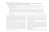 Woodland Caribou Extirpation and Anthropogenic Landscape Disturbance …manitobawildlands.org/pdfs/WoodlandCaribou2007.pdf · 2007. 9. 24. · 2003:2812). We used logistic regression