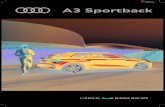 A3 Sportback - Audi · A3 Sportback 35 A3 Sportback 35 TFSI םגד TFSI S-Line לועפת 10.1 ינועבצ עגמ ךסמ םע MMI Radio Plus תכרעמ 10.25 ילאטיגיד םינווחמ
