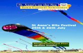 St. Ann e’s on the Sea Town Council Newsletter...SUMMER 2015 St. Ann e’s on the Sea Town Council Newsletter St Anne’s Kite Festival 25th & 26th July St Anne’s Kite Festival