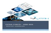 CCNA CISCO - 200-301 - Grupo Utah · Prestar a prova oficial da Cisco CCNA Versão 200-301 – fevereiro 2020. Iniciar sua Carreira na área de redes de computadores. Realizar a configuração