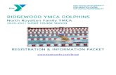 RIDGEWOOD YMCA DOLPHINS - TeamUnify · 2020. 8. 31. · and now practices out of the North Royalton and French Creek YMCA pools. RYD is continually one of the top swim teams in Northeast