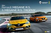 New Renault MEGANE R.S. MEGANE R.S. TROPHY 2020. 8. 31.¢  New MEGANE R.S. TROPHY Always sportier With