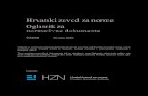 Hrvatski zavod za norme · 2020. 10. 2. · (ISO 11136:2014/Amd 1:2020; EN ISO 11136:2017/A1:2020) HRN ISO 13301:2020 en pr Senzorske analize – Metodologija – Opüe upute za mjerenje