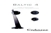 Baltic 4 - Cabasse · 2020. 5. 7. · Baltic 4 murale La fixation de Baltic 4 murale permet d’orienter le haut-parleur TCA dans toutes les directions jusqu’à 39° hors de l’axe