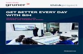 GET BETTER EVERY DAY WITH BIM - thinkproject€¦ · The new BIM tools at Gruner Roschi have passed their baptism of fire and have proven their worth in the renovation of Bern’s