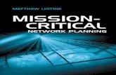 Mission-Critical Network Planning - index-of.co.ukindex-of.co.uk/Networking/Mission-Critical Network... · 2019. 3. 7. · Mission-Critical Network Planning Matthew Liotine Artech