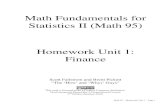 Math Fundamentals for Statistics II (Math 95) Homework ...home.miracosta.edu/bpickett/16xF/Math 95/Homework...Future Value Interest Factor (FVIF Table) Concept questions: 1. What is