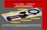Folder Max - Ultra NEW - Tecdata · 2017. 2. 15. · foutcodes, realiseren van live-data in gemeenschappelijke reële tijd, activatie van ... We b: TECDATA ULTRA - MAX De ULTRA-MAX
