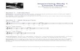 Improvising Study 1 - Chorus Forms - Blues Harmonica€¦ · Reference: Improvising Jazz by Jerry Coker, A Fireside Book published by Simon & Schuster ISBN 0-671-62829-1, quoted pages