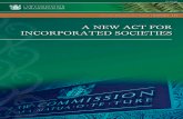 R129 A new act for incorporated societies - Law Com · 2019. 7. 9. · This paper may be cited as NZLC R129 This report is also available on the Internet at the Law Commission’s