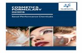 Sasol Performance Chemicals - Oximedexpres · 2016. 8. 4. · Formulation No.: 9399 6 Cosmetics Formulary Toiletries – Hair. Phase Trademark *) INCI name Weight [%] Function A MARLINAT