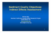 Sediment Quality Objectives: Indirect Effects Assessment · 2014. 11. 7. · 0.005 0.010 0.015 0.020 0.025 0.030 0.035 0.040 0.045 0.050 0.055 0.060 0.065 0.070 sti ma edu c o nrf