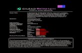 (rJ GILEAU Galapagos · 2020. 5. 27. · (rJ GILEAU Galapagos Study Title: Sponsors: IND Number: EudraCT Number: Clinical Trials.gov Identifier: Indication: Protocol ID: Gilead Clinical
