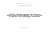 Sinteza, karakterizacija i antitumorska trans-kompleksa Pt(II ...helix.chem.bg.ac.rs/vesti/1655/disertacija.pdfisonic izonikotinat (izonikotinska kiselina) L1210 ćelijska linija leukemije