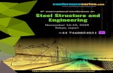 th Steel Structure and Engineering...Speakers’ PPT Steel Structure Convention 2019 Venue You may submit your presentation to any of our onsite organizers on the day of your talk.