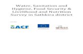 Water, Sanitation and Hygiene, Food Security & Livelihood and Nutrition Survey … · 2020. 4. 30. · Satkhira continue as identified in the December 2012 survey. The dietary diversity